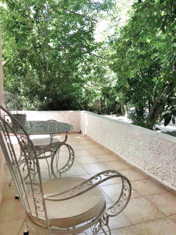 Hotel Kastri Garden Apartment Loutra Edipsou  Bagian luar foto